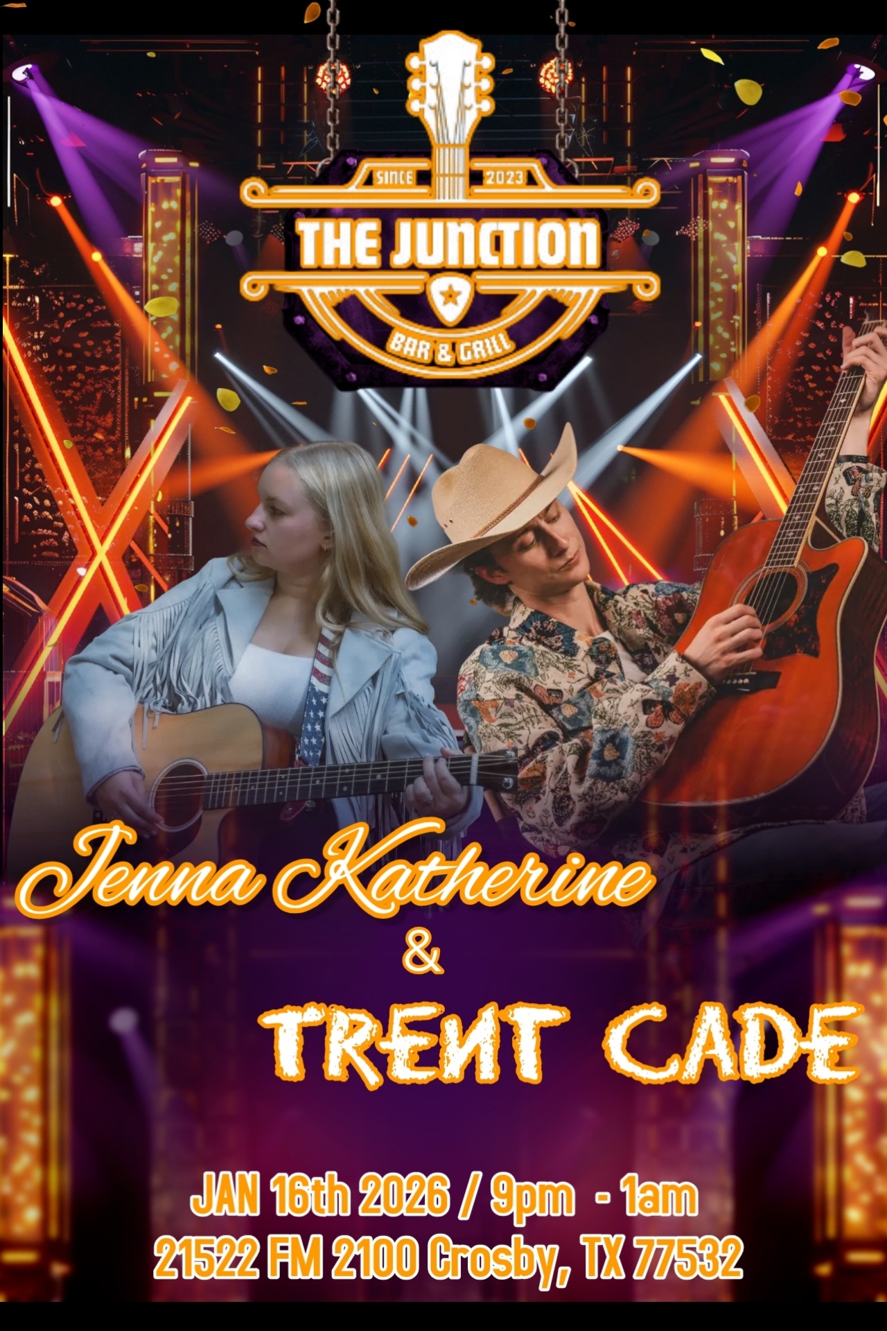 The Junction Bar & Grill w/Trent Cade